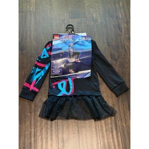 GIRL'S CLASSIC LEGO MOVIE 2 LUCY JUMPSUIT COSTUME‎ CHILD SIZE SMALL 4-6X